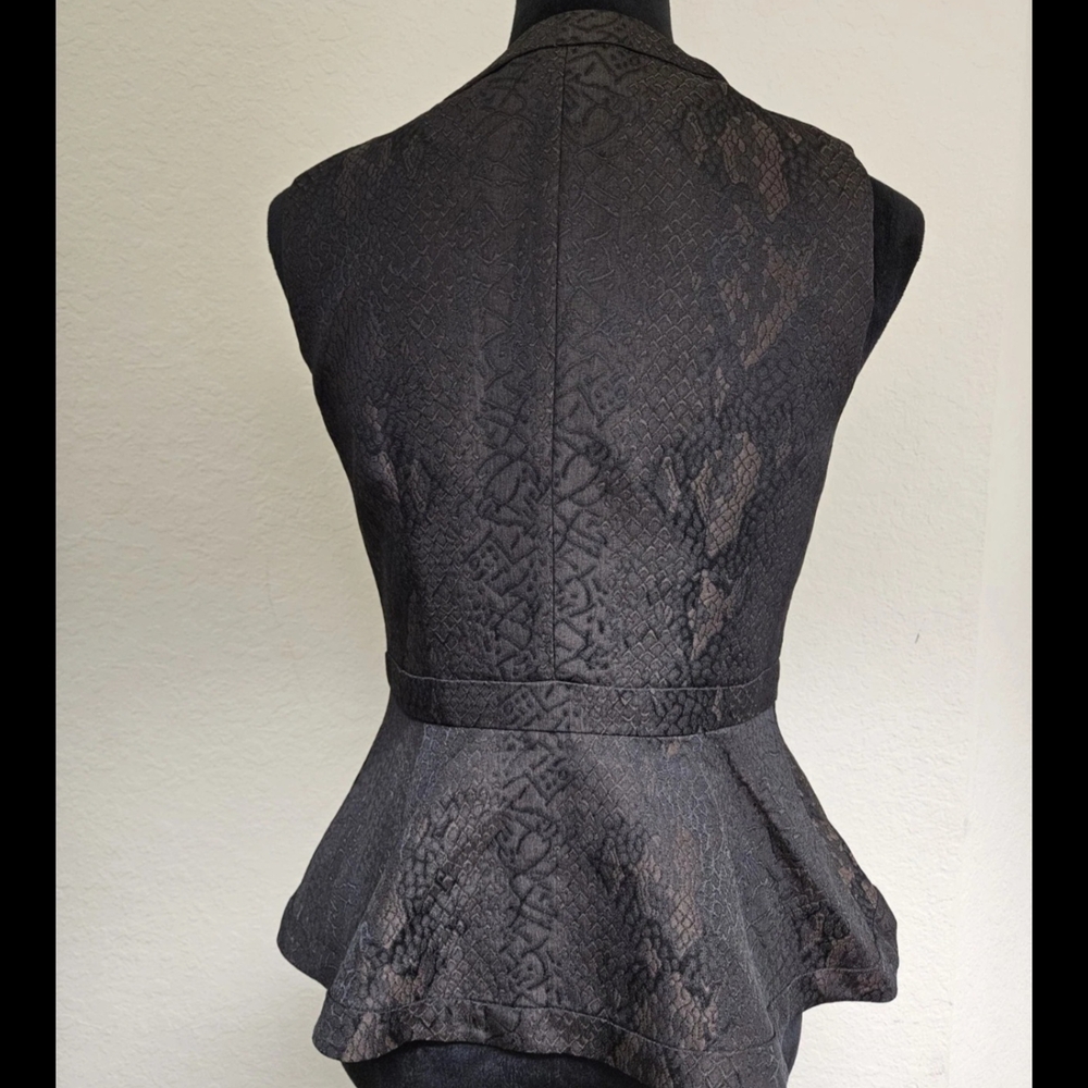 Womens W118 Walter Baker Peplum Top-Size Small - Picture 12 of 17